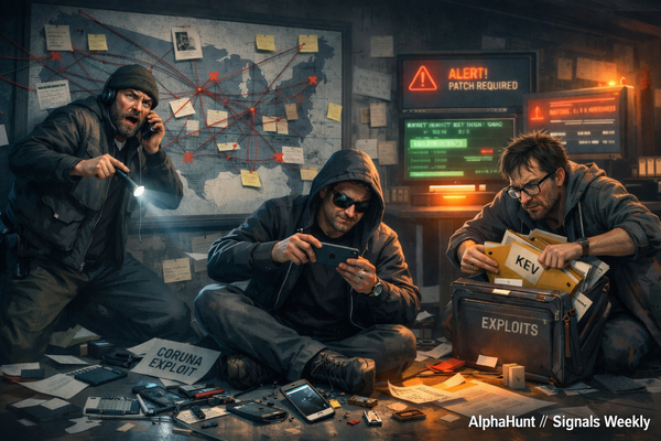 SIGNALS WEEKLY: Seedworm in U.S. Networks, Coruna on iPhones, and a Patch Window Measured in Days